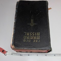 The New Marian Missal-Father Jeurgens-Regina Press-Leather Bound-1960