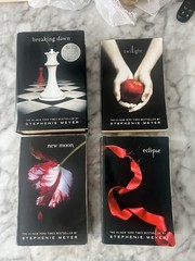 Stephenie Meyer Twilight Saga Special Edition Hardcover: Twilight, New Moon, Ec…