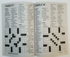 New 4 Large Print Great Big Crosswords Kappa Puzzle Books Vol# 165-170 Fun Hobby