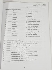 LIFEPAC Bible 7th Grade Teacher Guide