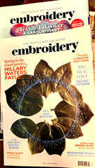 The Textile Art Magazine Embroidery lot, March/April 2026, May/June 2026