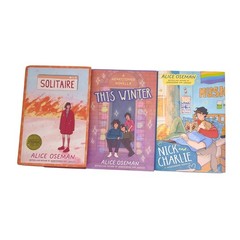Alice Oseman Collection 3 Books Set (Solitaire, Nick & Charlie, This Winter) HC