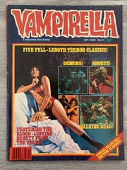 1980 VAMPIRELLA Warren Magazine #91 G/VG 3.0 Five Full-Length Terror Classics!