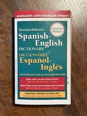 Merriam-Webster’s Spanish-English Dictionary (2003, Mass Market)