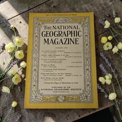 National Geographic Magazine August WWII Burma Gliders Women at Work Vtg 1944