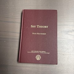 Felix Hausdorff Set Theory AMS Chelsea Publishing Hardcover Preowned