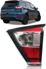 Tail Lights Assembly Compatible with Fo-rd Escape Kuga 2017 2018 2019, [Bulbs In