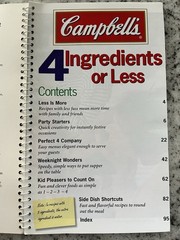 Campbell’s Lot of 3 Spiral Recipe Cookbooks Casseroles Slow Cooker 4 Ingredients