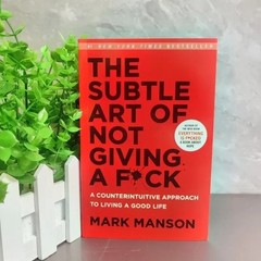 New “The Subtle Art Of Not Giving A F Mark Manson Hardcover” Stress Relief Book
