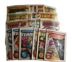Team-up – #3-9, #11-25 – British Reprints Of A Selection Of Marvel Comics – 80’s