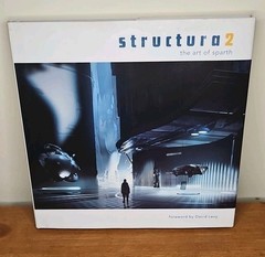 Structura 2 Hardcover Art Book by Sparth Sci-Fi Concept Design Illustration GOOD