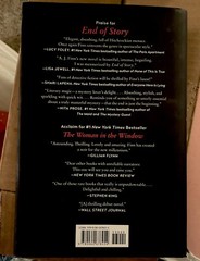 End Of Story a novel by A. J. Finn | First Edition |Hardcover | New