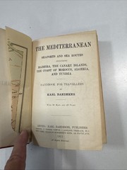 Lot of 11 Vintage Baedeker Travel Guides (1894 – 1913)