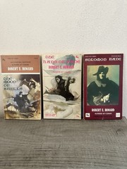 Robert E. Howard Time-Lost Series Centaur Press Lot 3 Moon of Skulls Kane