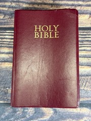 Holy Bible – Burgundy Bonded Leather Cover