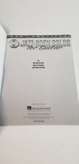 Hal Leonard Jazz-Rock Solos for Guitar SC Book No CD HL00695449 40 pages