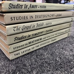Vintage Convention Press Bible Studies 1959, 1962, 1963, 1964, 1966, And 1968