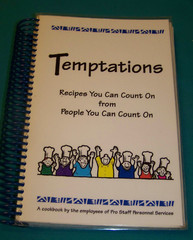 Pro Staff Personnel Services Cookbook Minneapolis MN 2000 Minnesota 350 pages