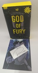 God of Fury by Rina Kent – Deluxe Edition. Art Print (B) & a Digitally Signed