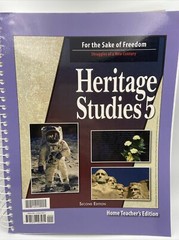 Heritage Studies 5 Home Teacher’s Edition (Spiral, Teacher’s edition) -Pre-owned