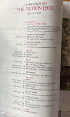 New Yorker Magazine Malika Favre Fiction Issue AI Smartphone Impact July 7 2025