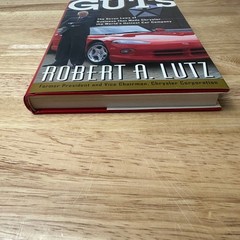 Guts Robert A. Lutz 1998 First Edition Signed Business Chrysler Wiley HC/DJ