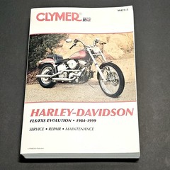 Harley Davidson FLS FXS Evolution 1984-1999 Service Repair Manual 3rd Ed M421-3