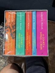 A Court of Thorns and Roses 5 Books Collection Box Set Paperback 2022 Sealed