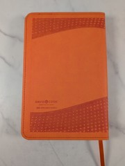2018 NIV Action Study Bible Orange Faux Leather 1st Edition David C Cook