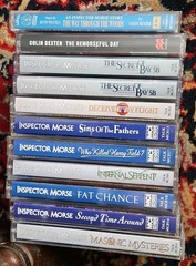 9 INSPECTOR MORSE Audio TV Episodes (Audiobook Cassette) + 2 others -GT58