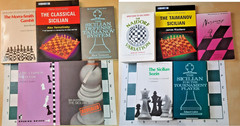 10 Chess Book Lot On Sicilian Defense Najdorf Morra Gambit Taimanov Sozin 3. Bb5