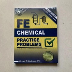 PPI FE Chemical Review Manual & Practice Problems Bundle Lindeburg Brand New