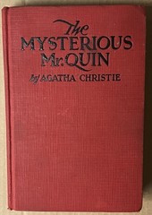 Agatha Christie The Mysterious Mr. Quin 1930 Red Hardcover Mystery 2nd Printing