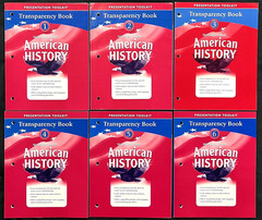 7th – 12th – AMERICAN HISTORY TRANSPARENCIES (Presentation Toolkit) (6 books)