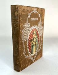Evangeline A Tale of Acadie by Henry Longfellow Antique Hardcover Book