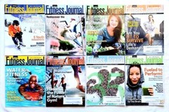 RARE! IDEA FITNESS JOURNAL Magazine Lot Of 8 Fitness Professionals 2017 EUC