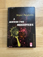 Stated 1st Edition A Mirror for Observers Edgar Pangborn HC Mylar DJ 1954 SciFi
