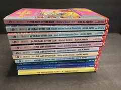 Baby-Sitters Club Lot 11 Books Ann M Martin 1990s Vintage Scholastic BSC