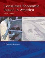 Consumer Economics Issues in America Hardcover E. Thomas Garman