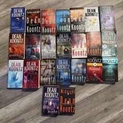 Lot of 23 books by Dean R. Koontz – paperback Multiple Titles Collection