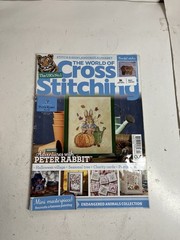 World of Cross Stitching Magazine Lot 14 Issues UK Ex-Library 2025-2022 Mixed