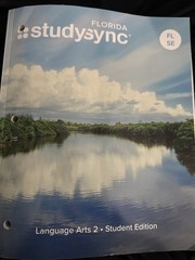 Grade 7 Study Sync Florida Language Arts 2 Student Edition 2026 Units 1-6