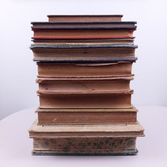 11 Vintage Antique 1800’s – 1900’s Hardcover Books for Decor & Staging Ephemera