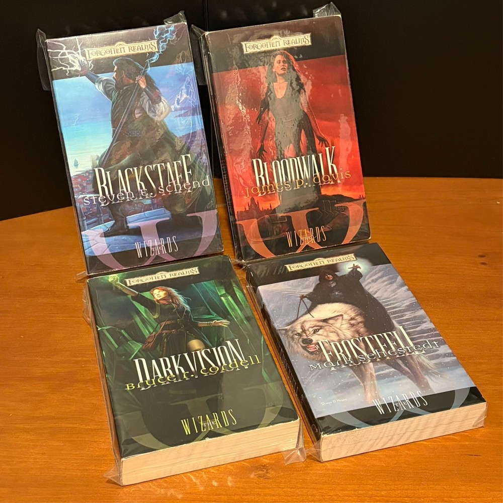 Forgotten Realms: Complete Wizards Series 1-4, Dungeons & Dragons Paperback Lot