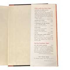 James Joyce Critical Writings Hardcover 1959 Viking Press Dust Jacket