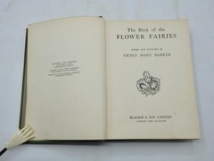 THE BOOK of THE FLOWER FAIRIES by Cicely Mary Barker – Very Clean Volume c1927