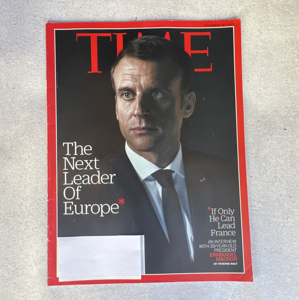 TIME Magazine Illustrated The Next Leader of Europe November 2017 Politics