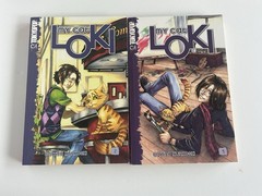 My Cat Loki manga volume 1, 2 – Bettina Kurkoski Great Condition