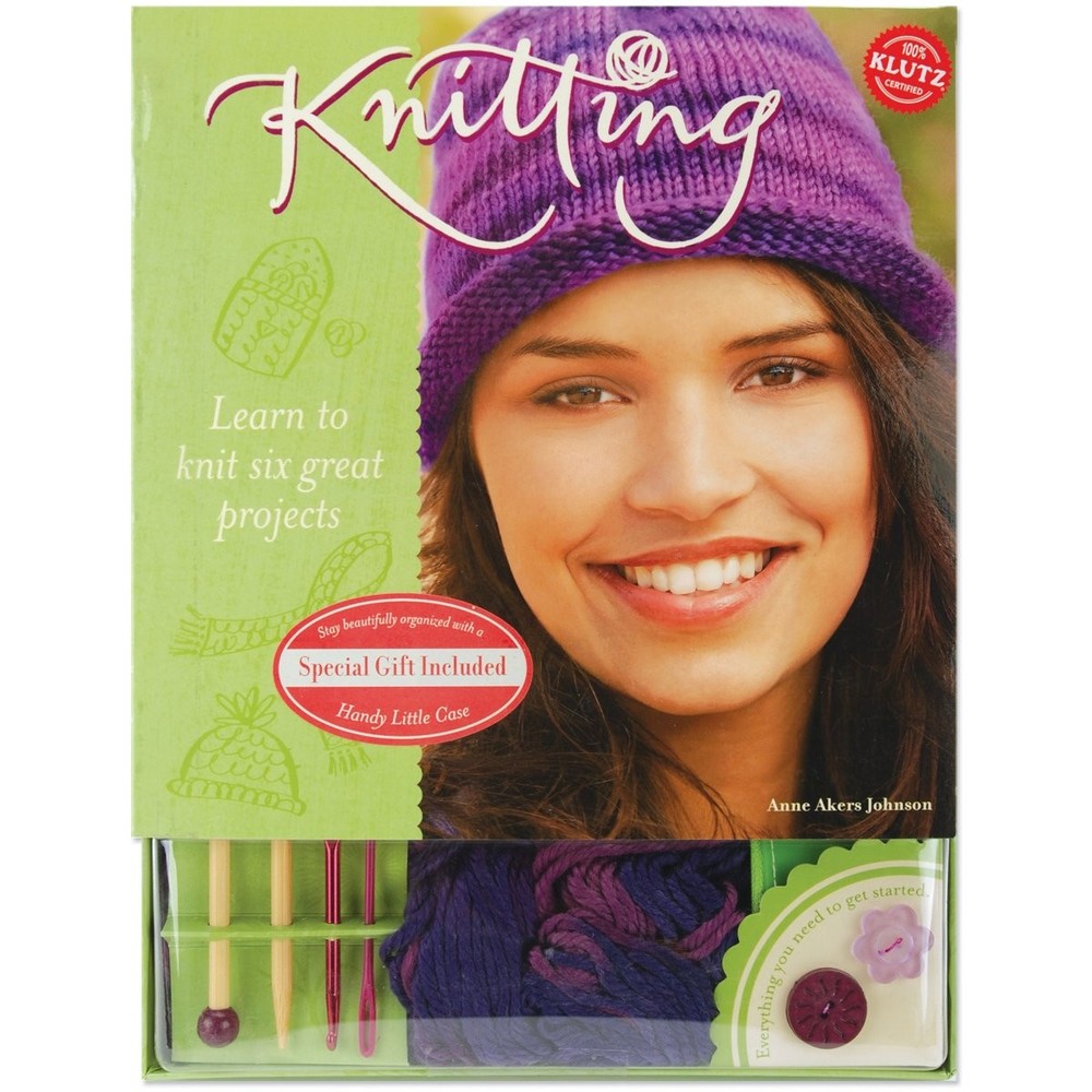 Knitting: Learn to Knit Six Great Projects – paperback Johnson, Anne Akers|J…