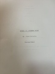 BUREAU 13:Judgement Night Nicholas Pollotta Wildside Press Unbound Manuscript
